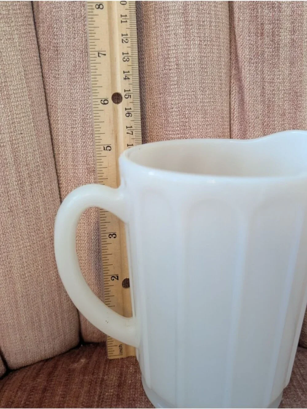 Vintage Hazel Atlas White Milk Glass 5